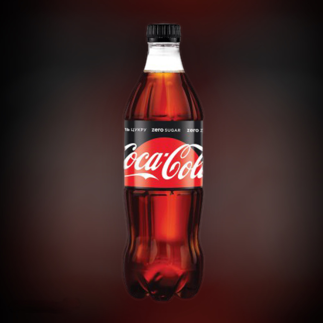 Soft drink Coca-Cola Zero 0,5l