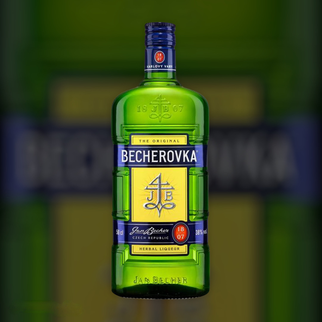Liqueur Becherovka liqueur with herbs 38% 0.5 l