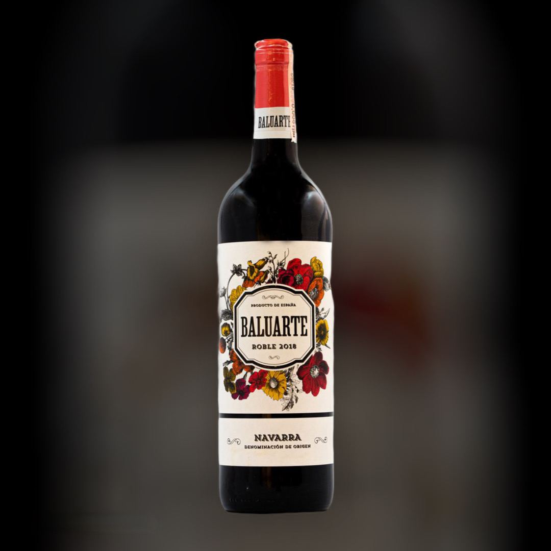 Wine Baluarte Roble 13% dry red Spain 0,75