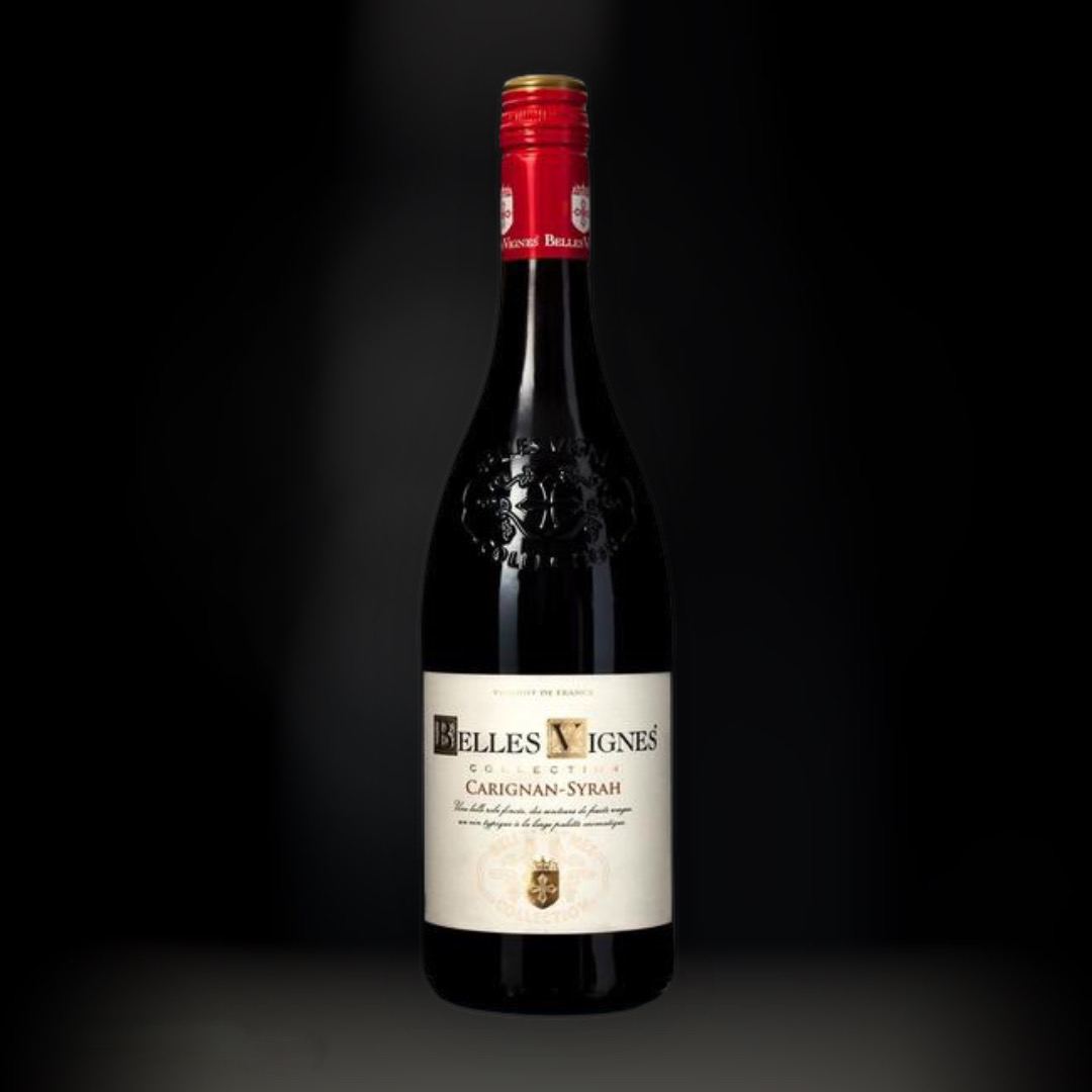 Wine Belles Vignes Grenache-Syrah-Marselan dry red 13.5% France 0,75l