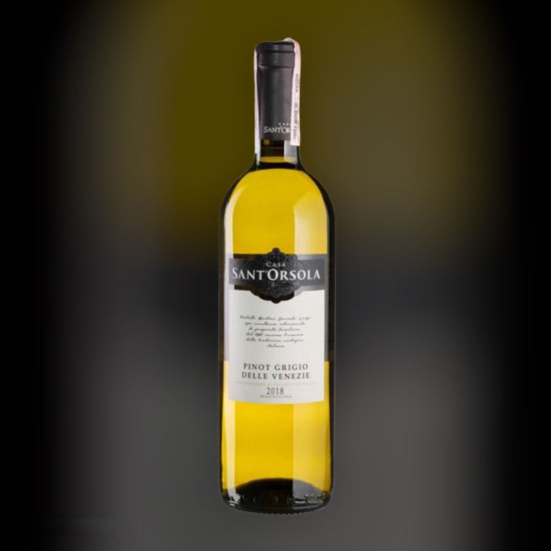 Wine Sant'Orsola Pinot Grigio dry white Italy 11% 0.75