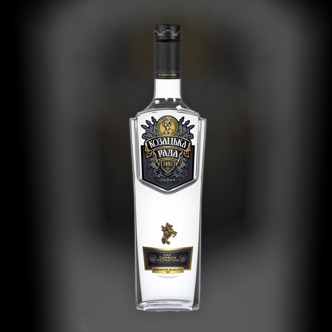 Vodka Kozatska glad Premium 40% 0.7 l